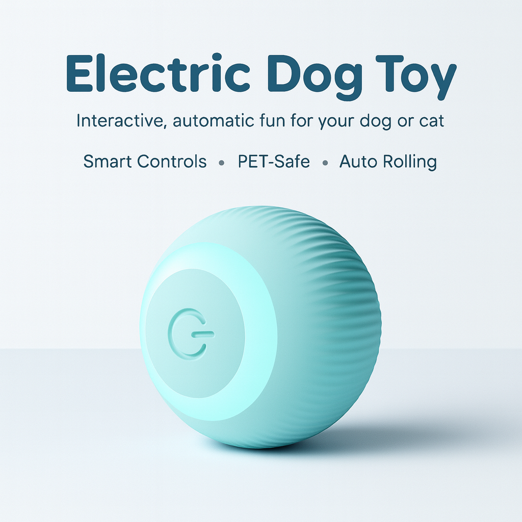 Engage Your Pup With Auto-Rolling Fun